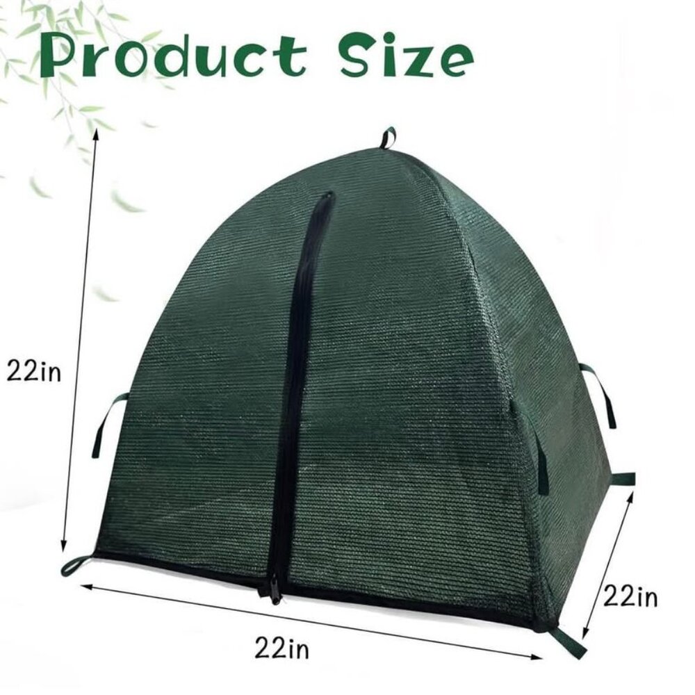 Plant Shade Tent, Garden Plant Shade Cloth Cover Tent UV Resisitant Sunblock Net
